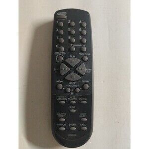 OEM Sansui/Broksonic 076N0EA050 VCR Remote Control - Tested & Works